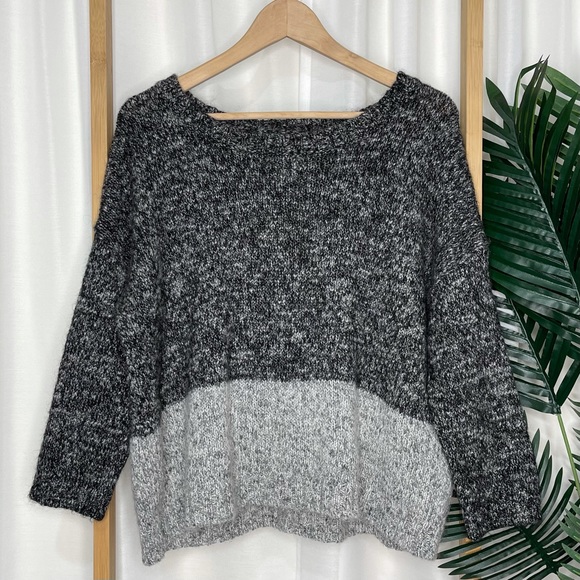 gorman Sweaters - SOLD Gorman Grey Wool Alpaca Mohair Knit Jumper 10